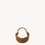 YSL Amalia Mini Hobo In Suede In Brown 862558 1U80W 2916