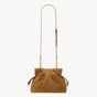 YSL Jamie Shoulder Pouch In Suede In Brown 862712 1U8P7 2916 - thumb-2