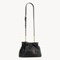 YSL Jamie Shoulder Pouch In Lambskin In Black 862712 AAB32 1000 - thumb-4