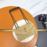 YSL Loulou Mini In Raffia 868563 GAAFY 2791