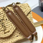 YSL Loulou Mini In Raffia 868563 GAAFY 2791 - thumb-4