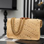 YSL Loulou Small In Raffia 868579 GAAFY 2791 - thumb-3