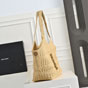 YSL Icare Medium In Raffia 868748 GAAGV 2791 - thumb-2
