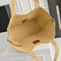 YSL Icare Medium In Raffia 868748 GAAGV 2791 - thumb-5