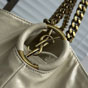 YSL Hortense Hobo In Shiny Leather 871220 AAGOL 9476 - thumb-4