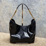 YSL Hortense Small Hobo In Shiny Leather 871222 AAGOL 1000