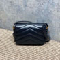 YSL Loulou Toy Crossbody In Matelasse Lambskin 873156 AAEAX 1000 - thumb-2