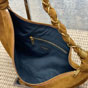 YSL Amalia Small Hobo In Suede 873162 1U80W 2916 - thumb-5